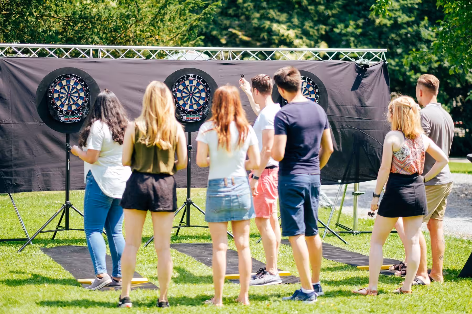 Dart Turnier als Teamevent - teamio