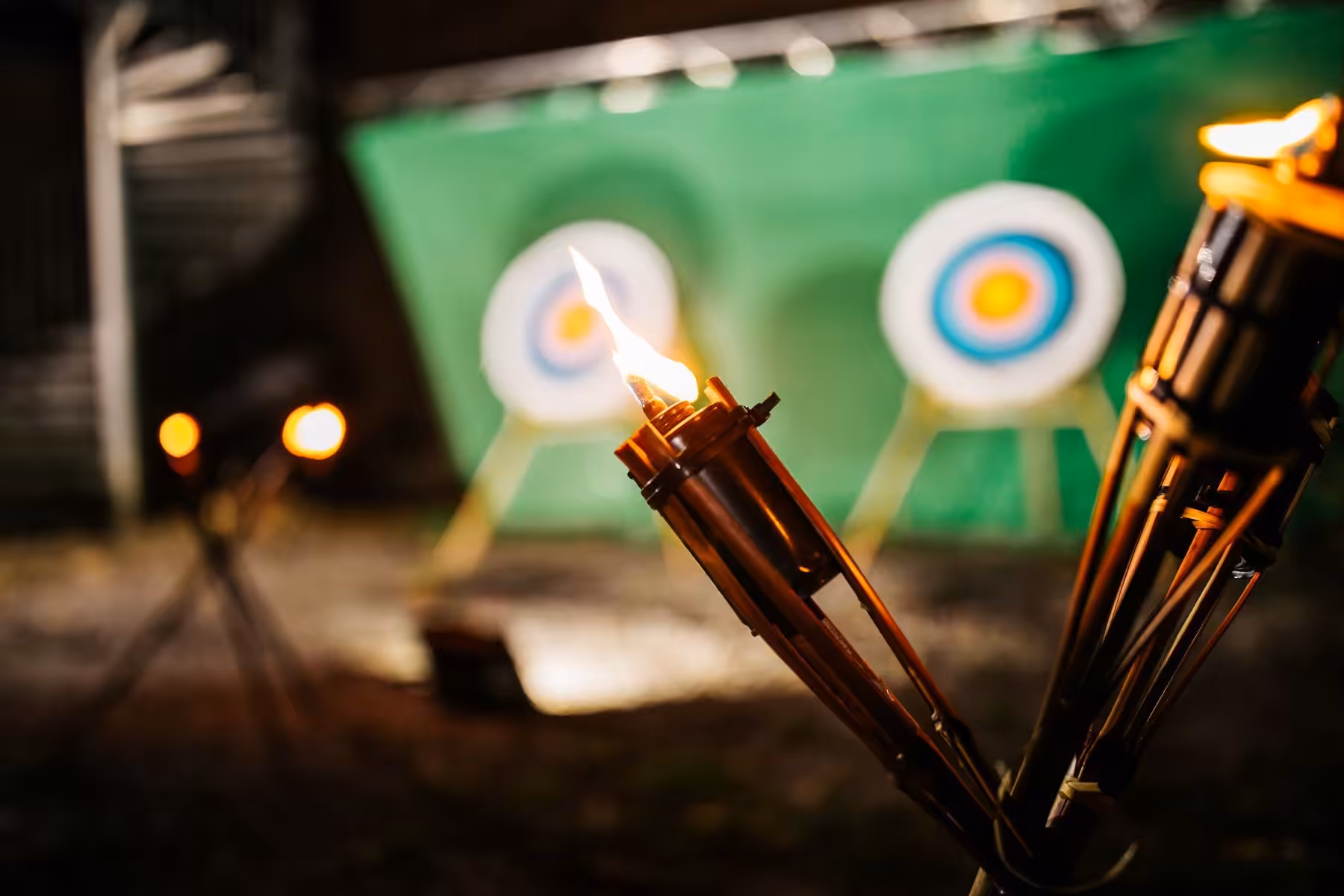 Fackelbogenschießen Teamevent von teamio