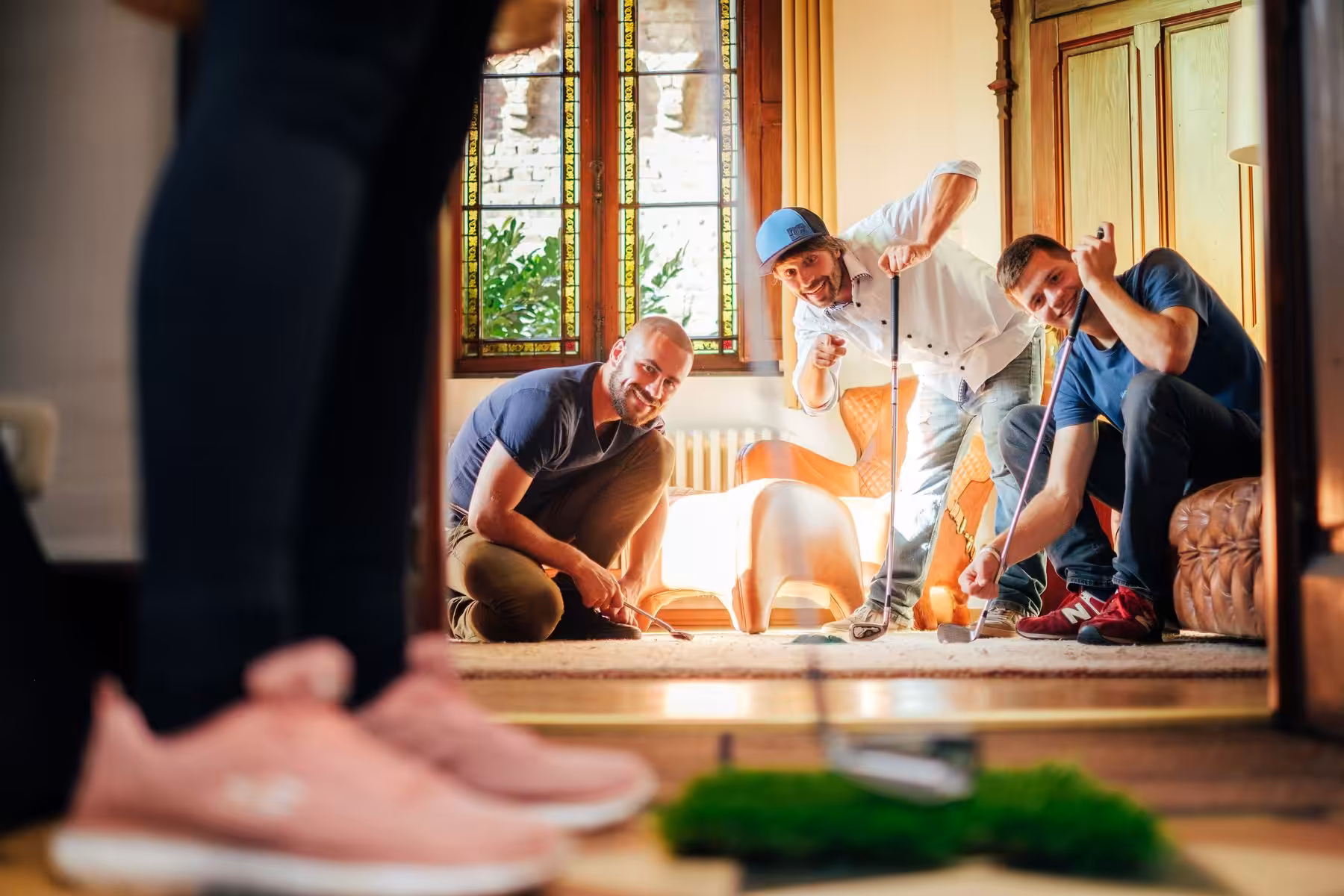 Minigolf als Teamevent im Office oder Hotel