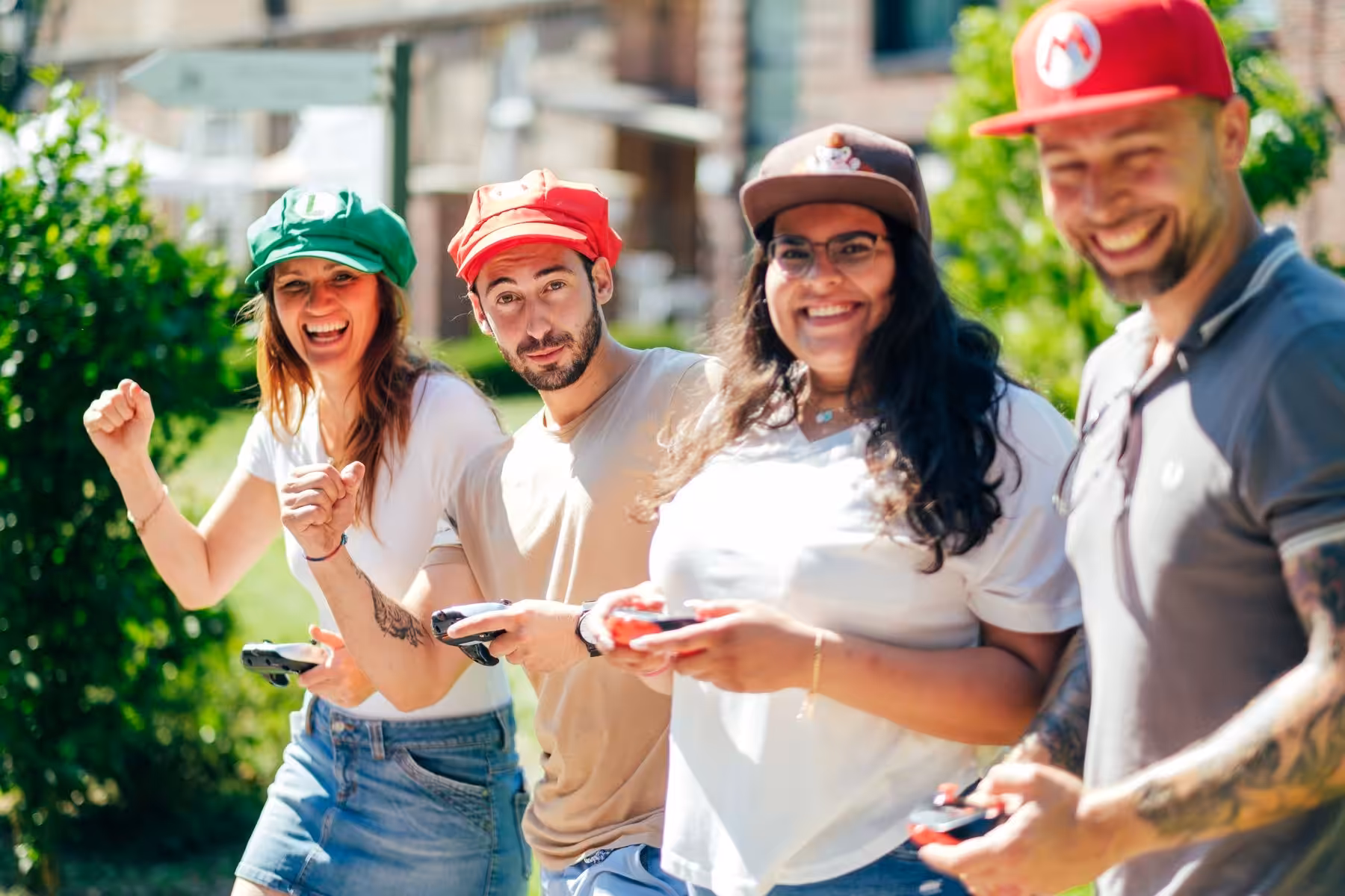 Mario Kart Rennen als Teamevent für Firmen