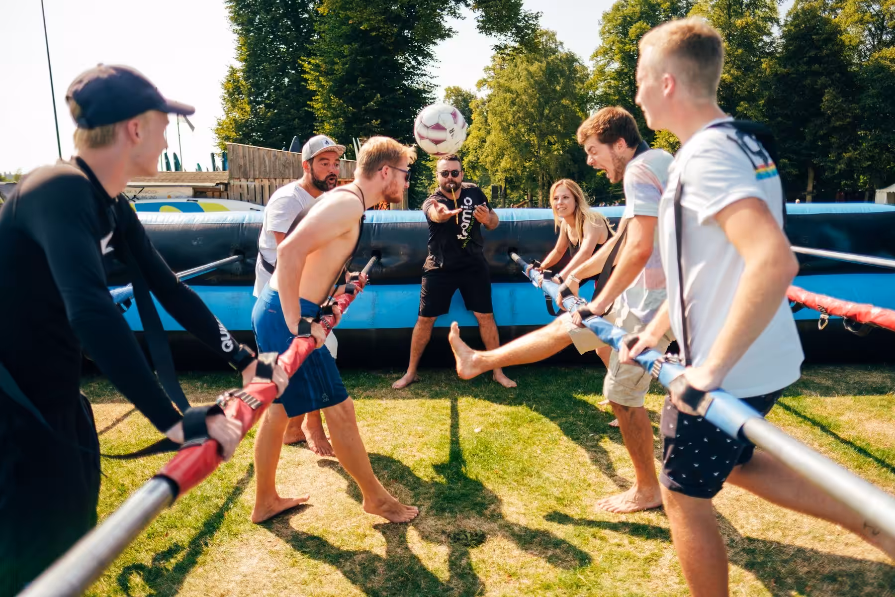 Menschenkicker XXL Teamevent