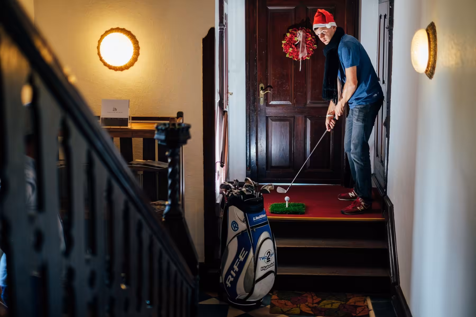Minigolf Turnier zur Weihnachtsfeier