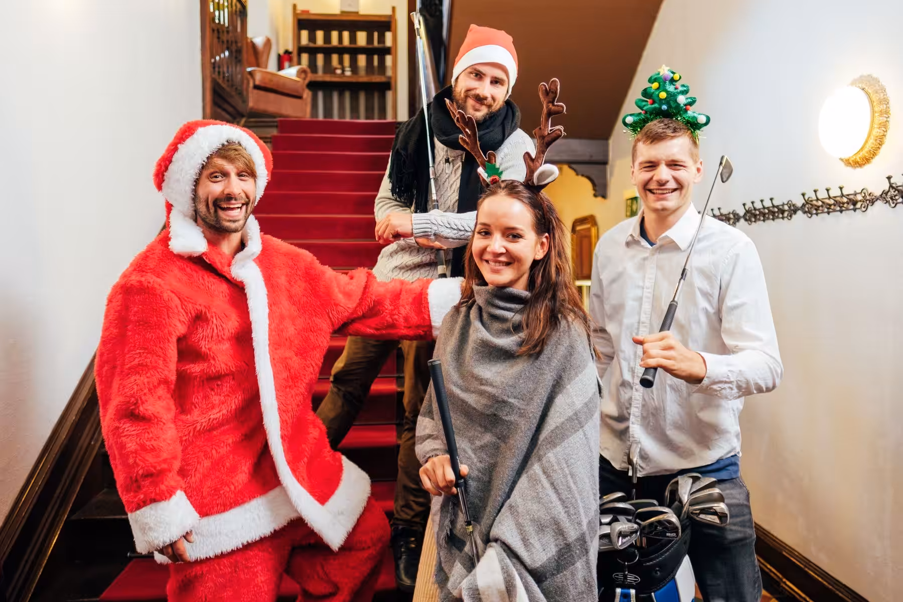 Minigolf Turnier zur Weihnachtsfeier