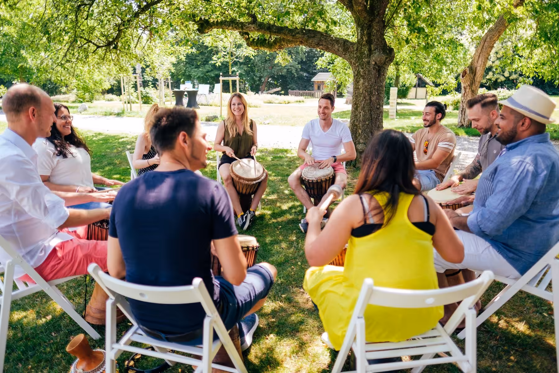 Musikalisches Teamevent - Drum Event by teamio