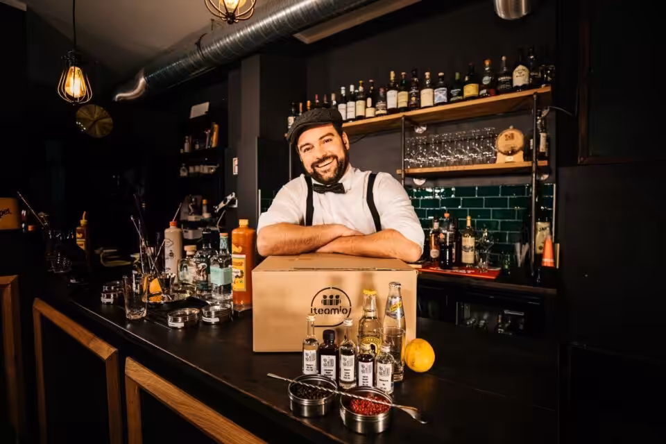 Online Gin Tasting für Firmen als Teamevent