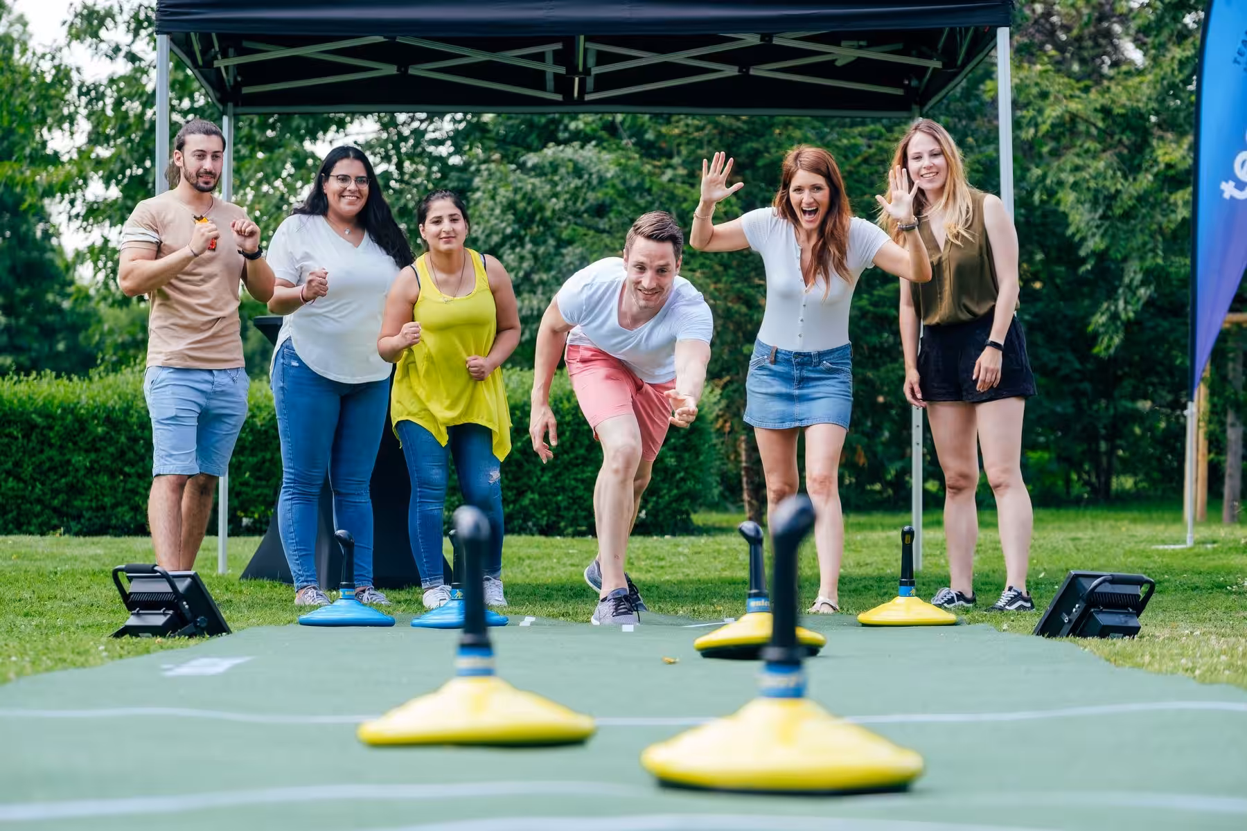 Rasencurling Teamevent by teamio