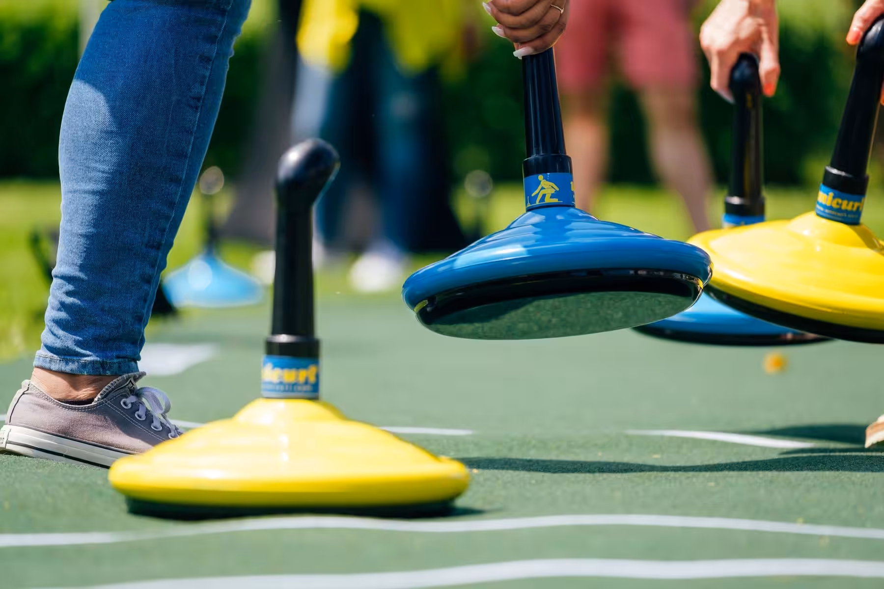 Rasencurling Teamevent by teamio