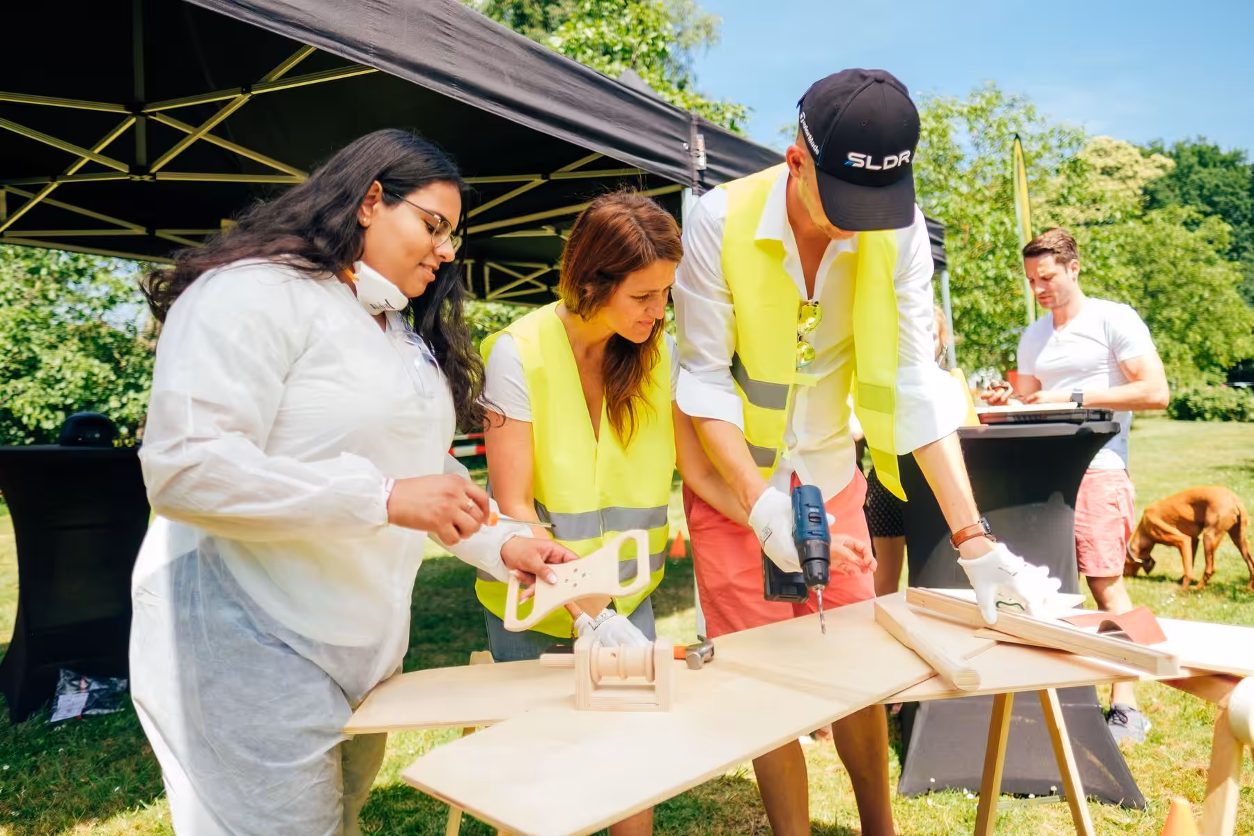 Seifenkisten bauen und Rennen als Teamevent für Firmen