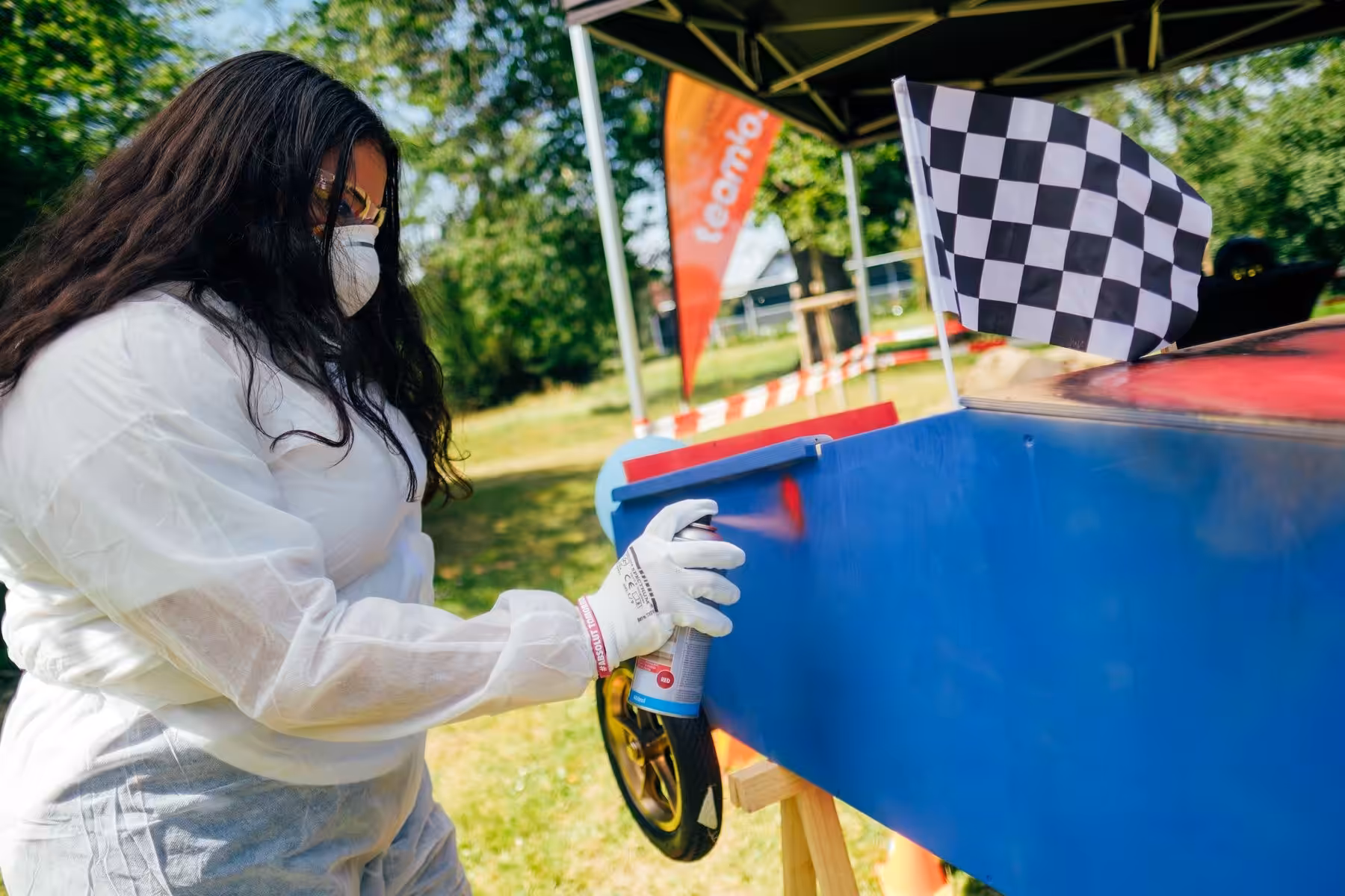 Seifenkisten bauen und Rennen als Teamevent für Firmen