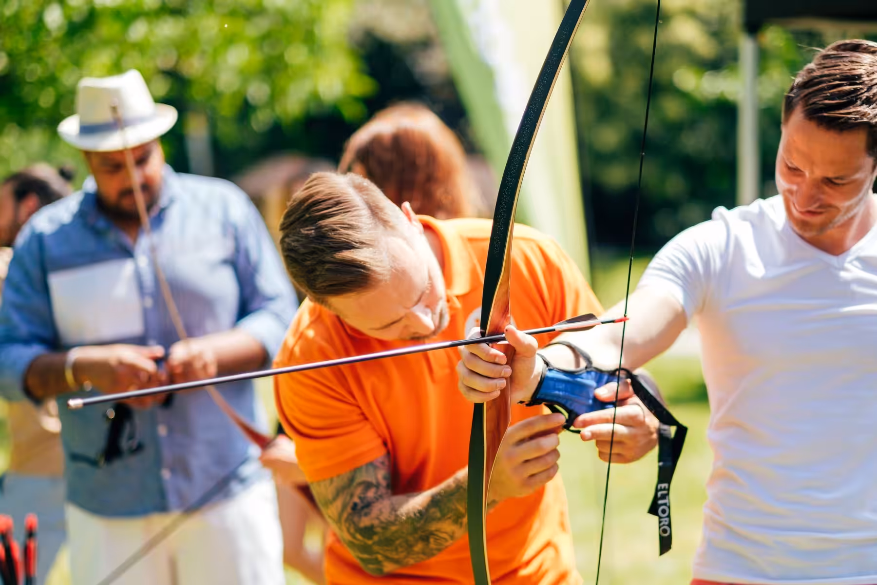 Bogenschießen Teamevent von teamio