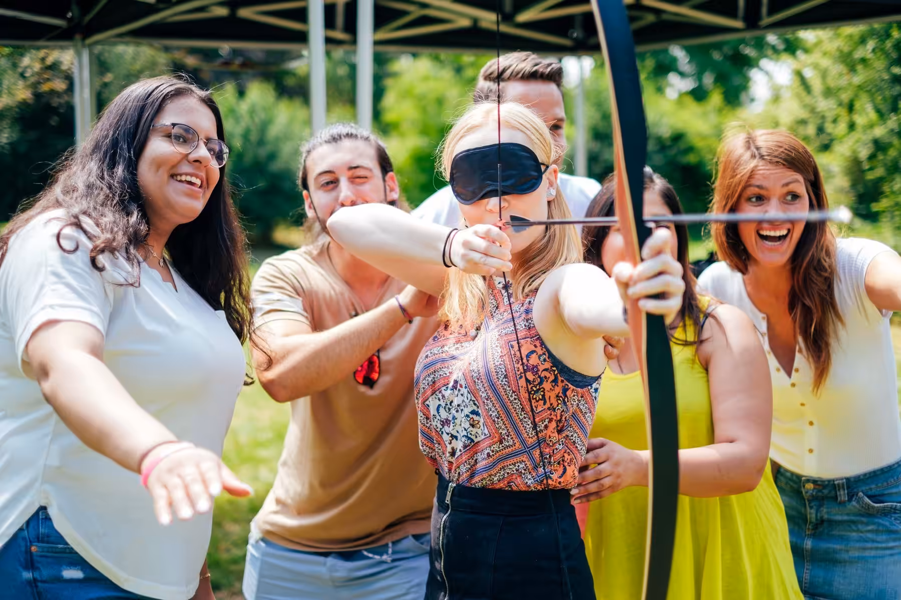 Bogenschießen Teamevent von teamio