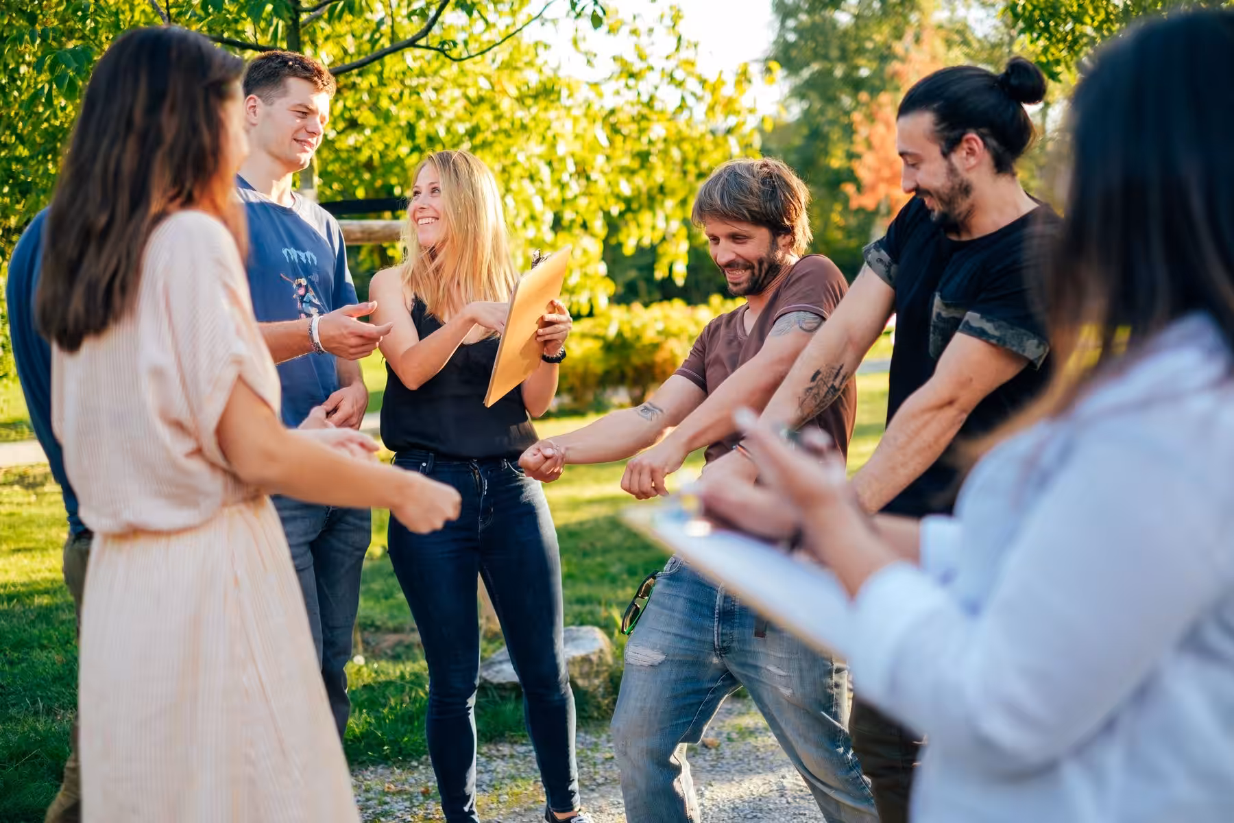 Teamevent mit verschiedenen Challenges & Parcours